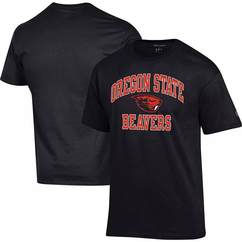 Men's Champion Navy Auburn Tigers Arch Pill T-Shirt, Size: Large, Blue Product Image