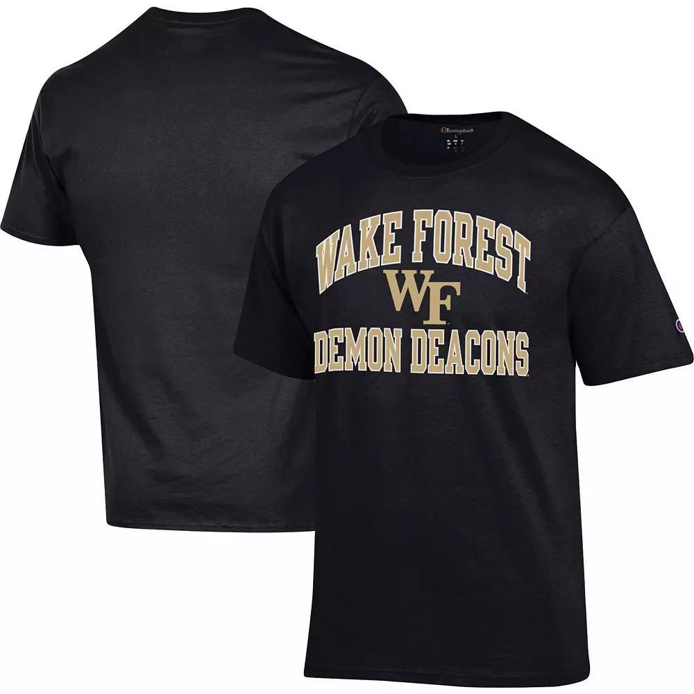 Men's Champion Navy Notre Dame Fighting Irish High Motor T-Shirt, Size: Medium, Blue Product Image
