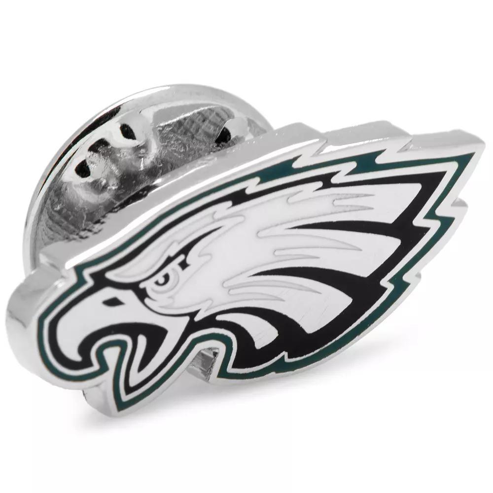 Men's Cuff Links, Inc. Philadelphia Eagles Lapel Pin, White Product Image