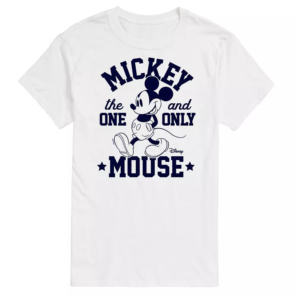 Disney's Mickey Mouse Men's One and Only Graphic Tee, Size: Medium, Red Product Image