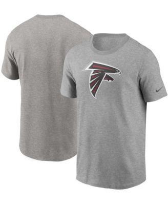 Men's Nike Heathered Gray Atlanta Falcons Primary Logo T-Shirt, Size: 3XL, Grey Product Image