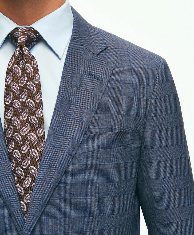 Slim Fit Wool Checked 1818 Suit Product Image