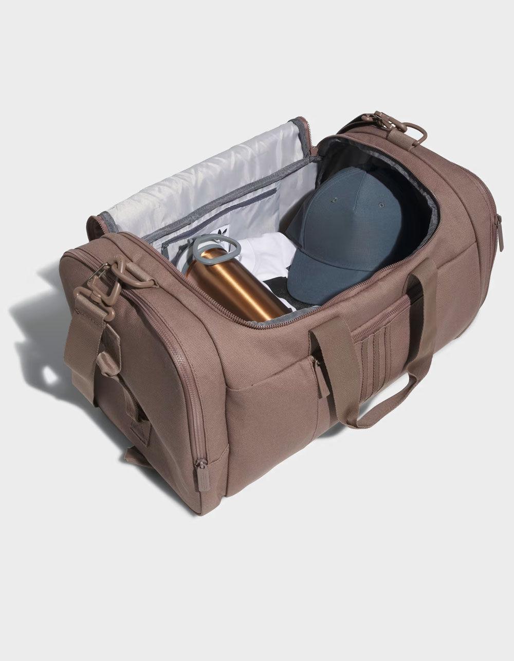 ADIDAS Originals Canvas Duffle Bag - BROWN Product Image