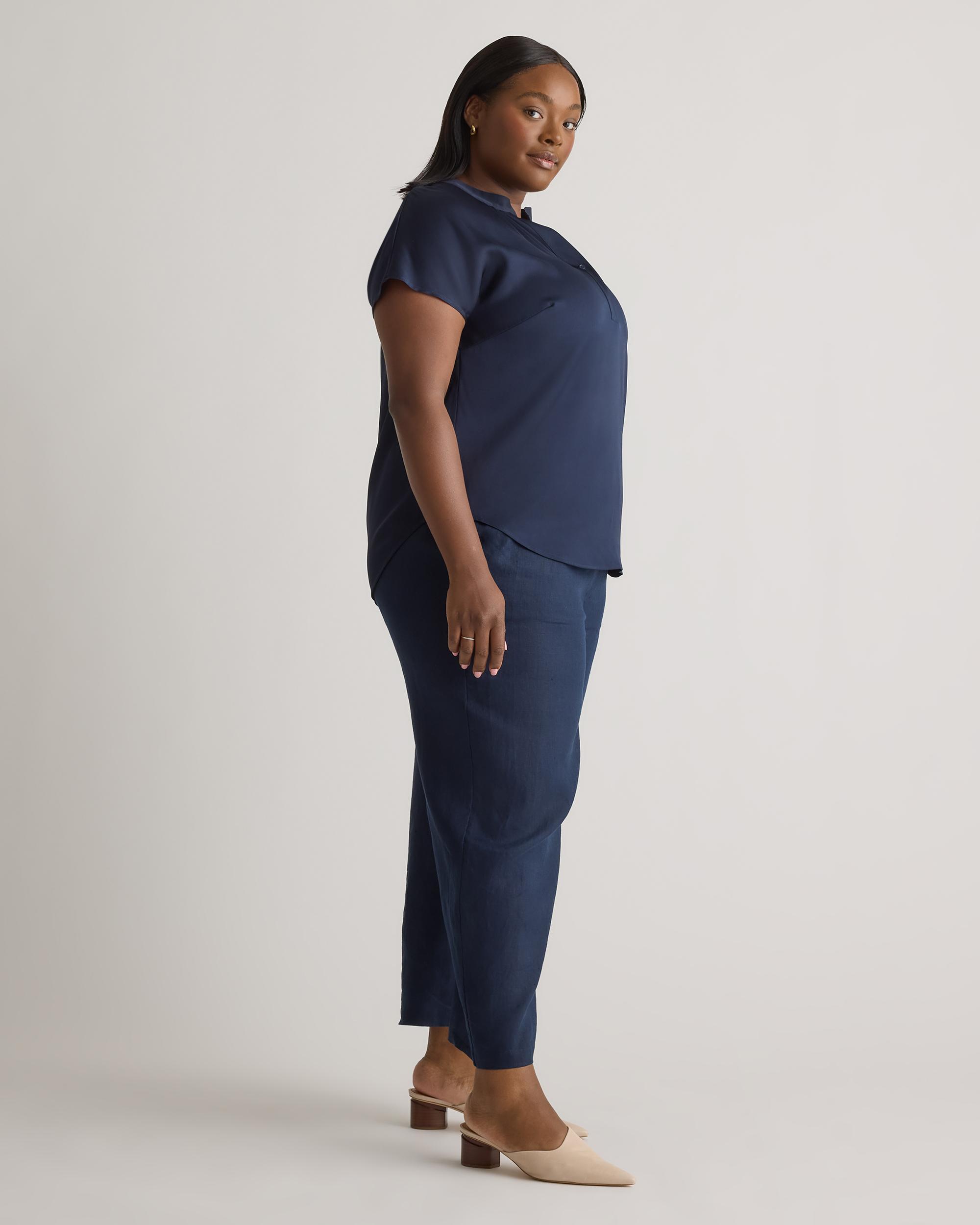 Quince | Women's Washable Stretch Silk Dolman Sleeve Blouse Mulberry Silk Product Image