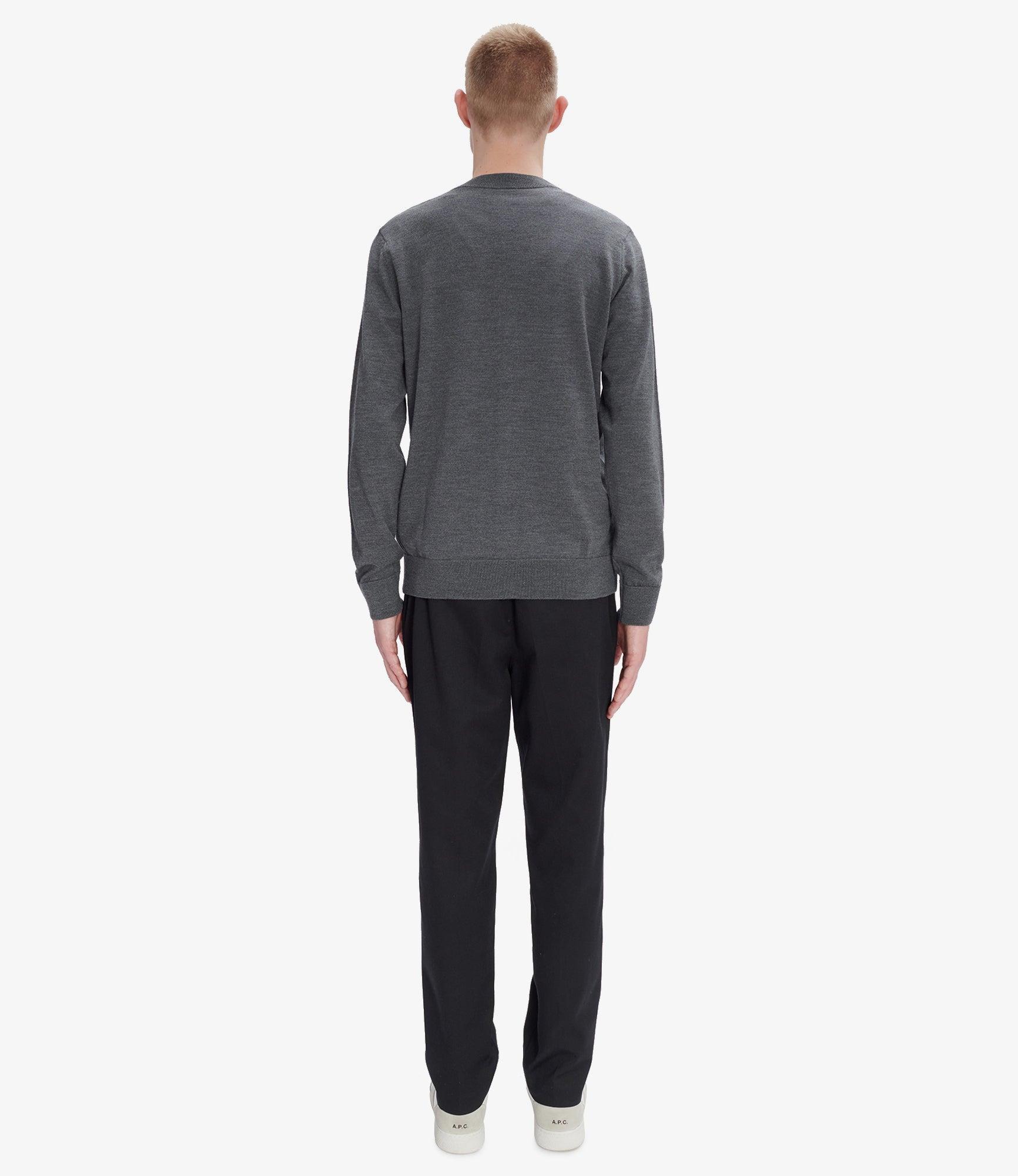 0655. Tech-Terry™ Oversized Sweats - Black "Patch" Product Image