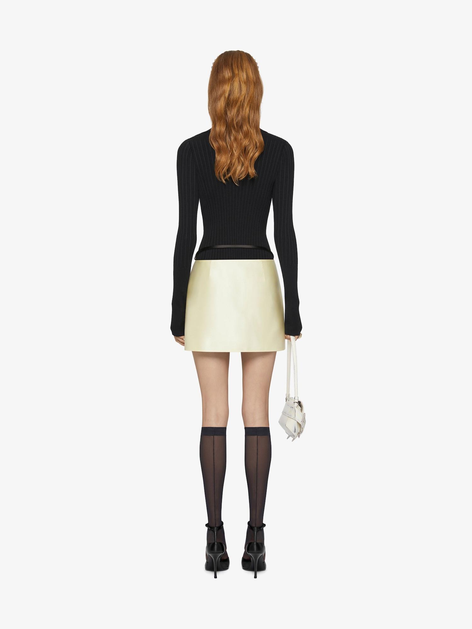 Polo sweater in wool with 4G detail Product Image