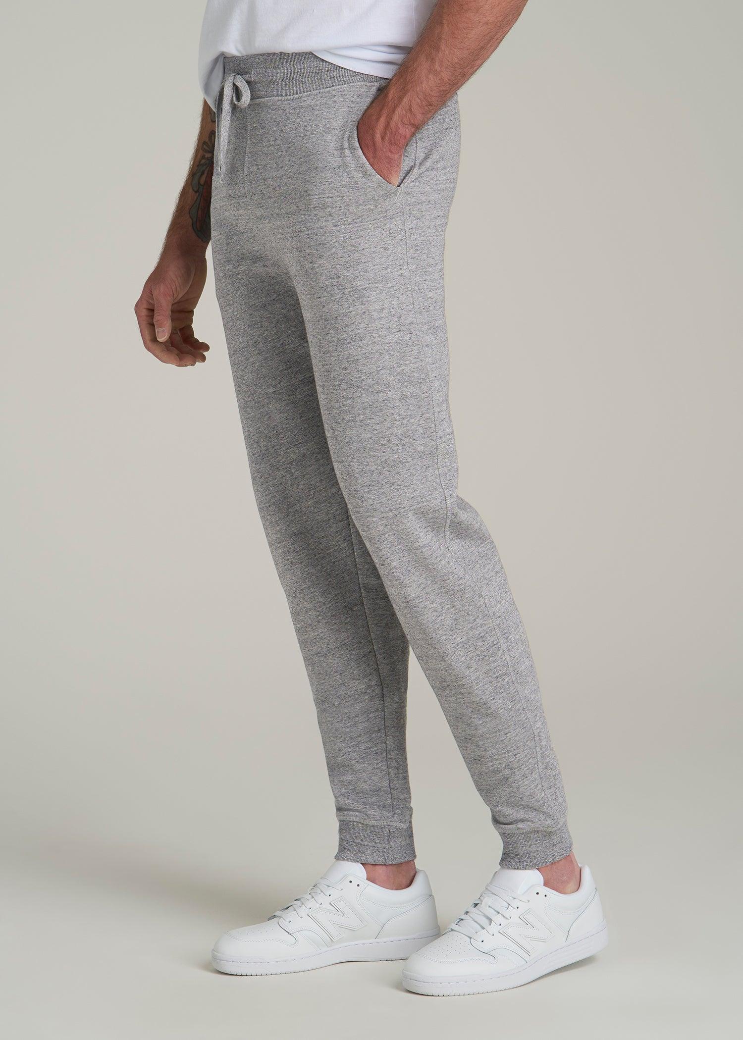 Wearever 2.0 Fleece Joggers for Tall Men in Heathered Grey Product Image