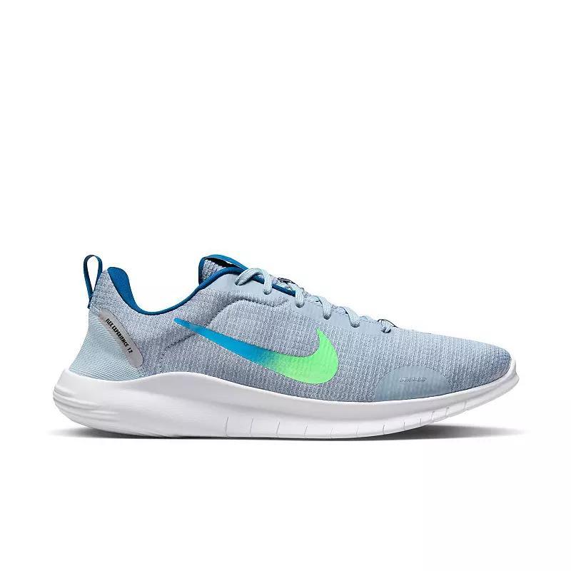 Nike Flex Experience Run 12 Mens Road Running Shoes Blue Blue Grey Product Image