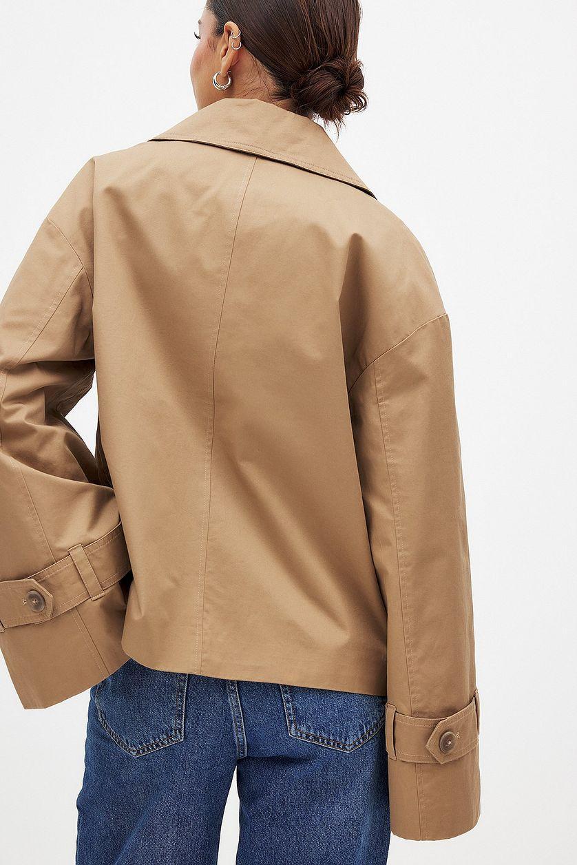 Oversized Short Trenchcoat Product Image