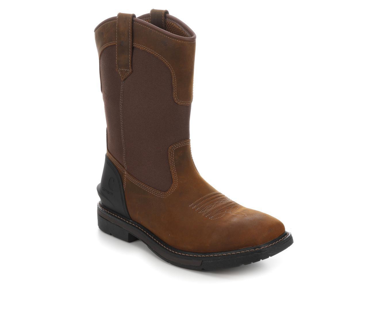 Men's Carhartt Montana Waterproof Square Toe Wellington EH Work Boots Product Image