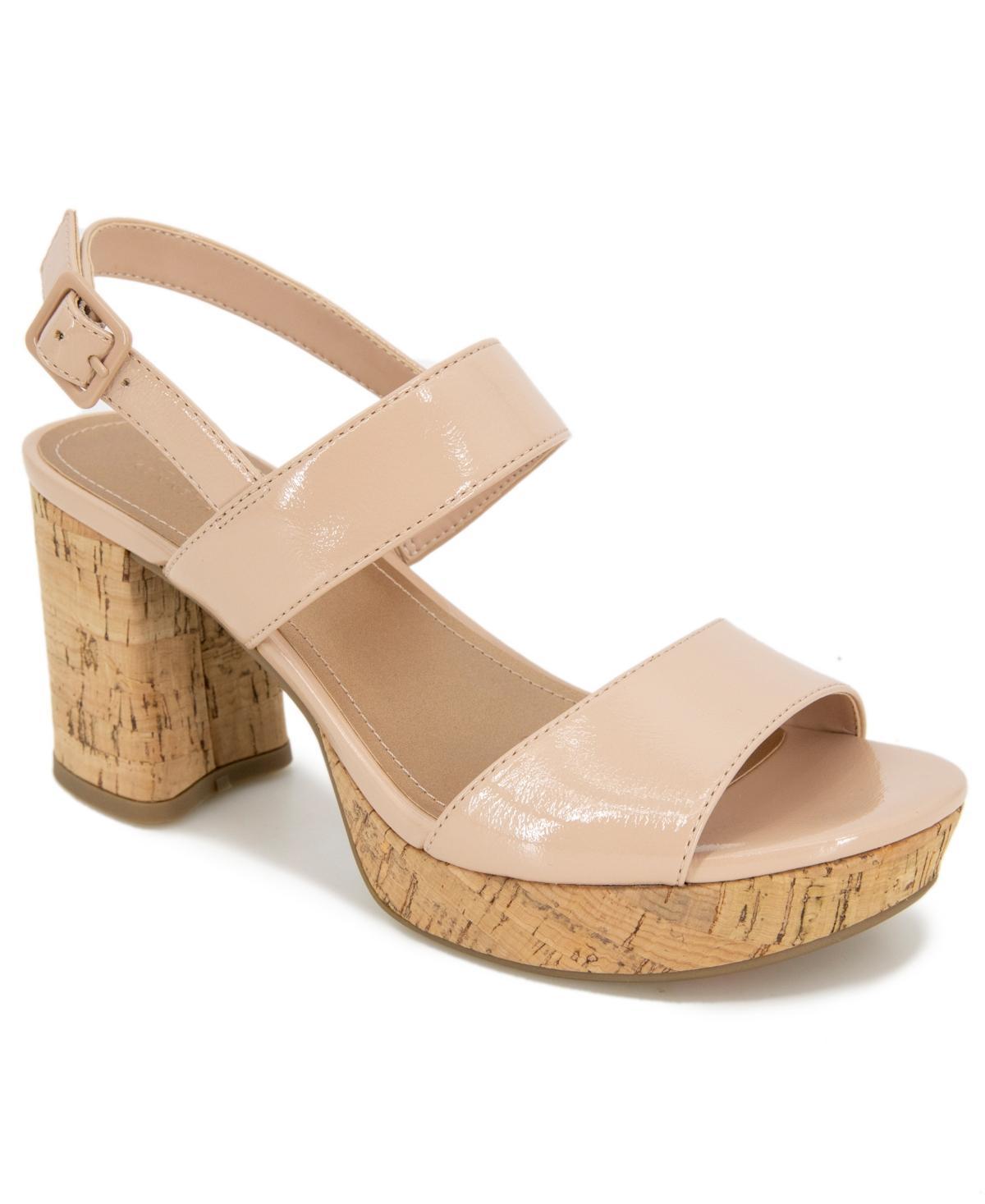 Kenneth Cole Reaction Reebeka (Latte Patent) Women's Shoes Product Image