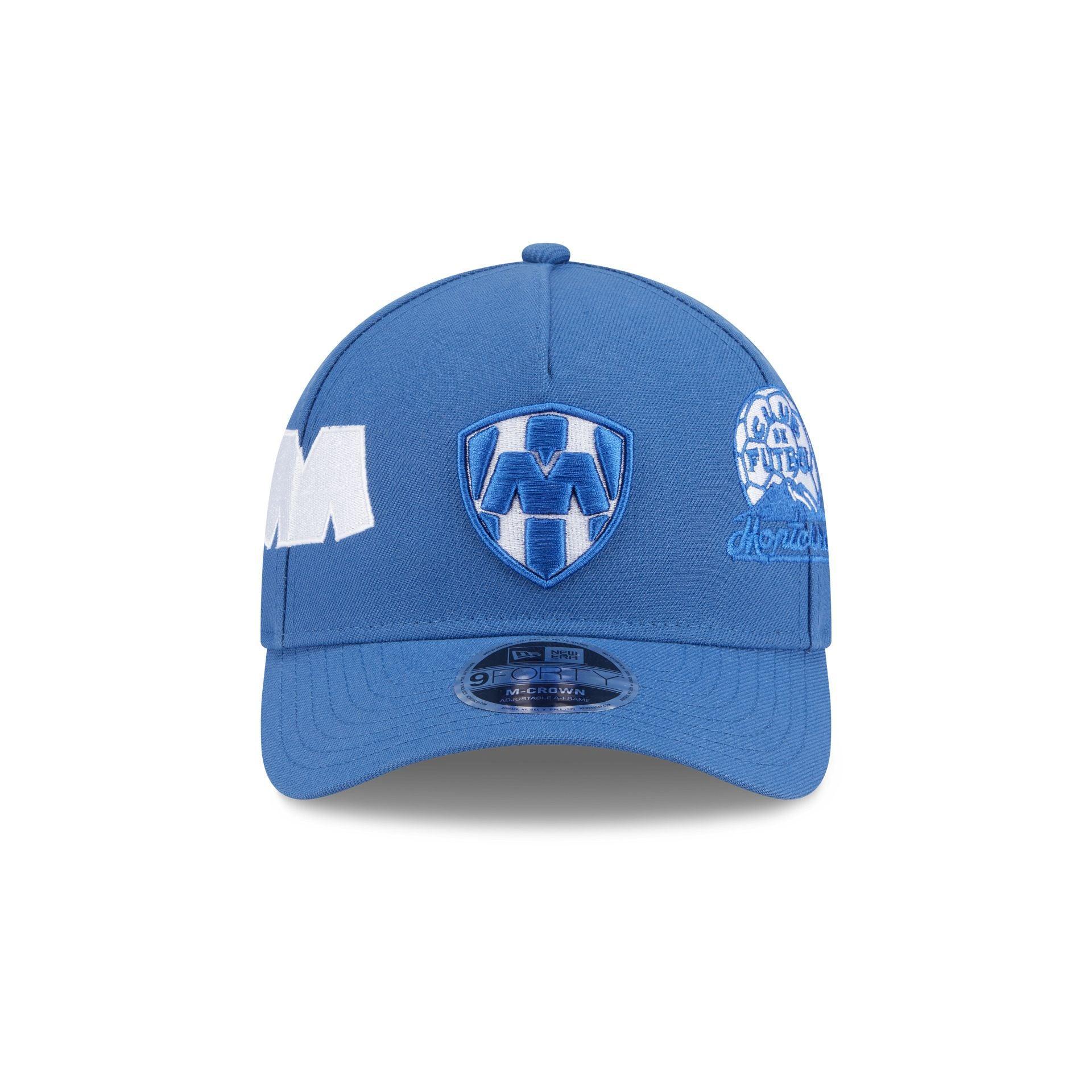 Rayados Indigo 9FORTY M-Crown A-Frame Trucker Hat Male Product Image