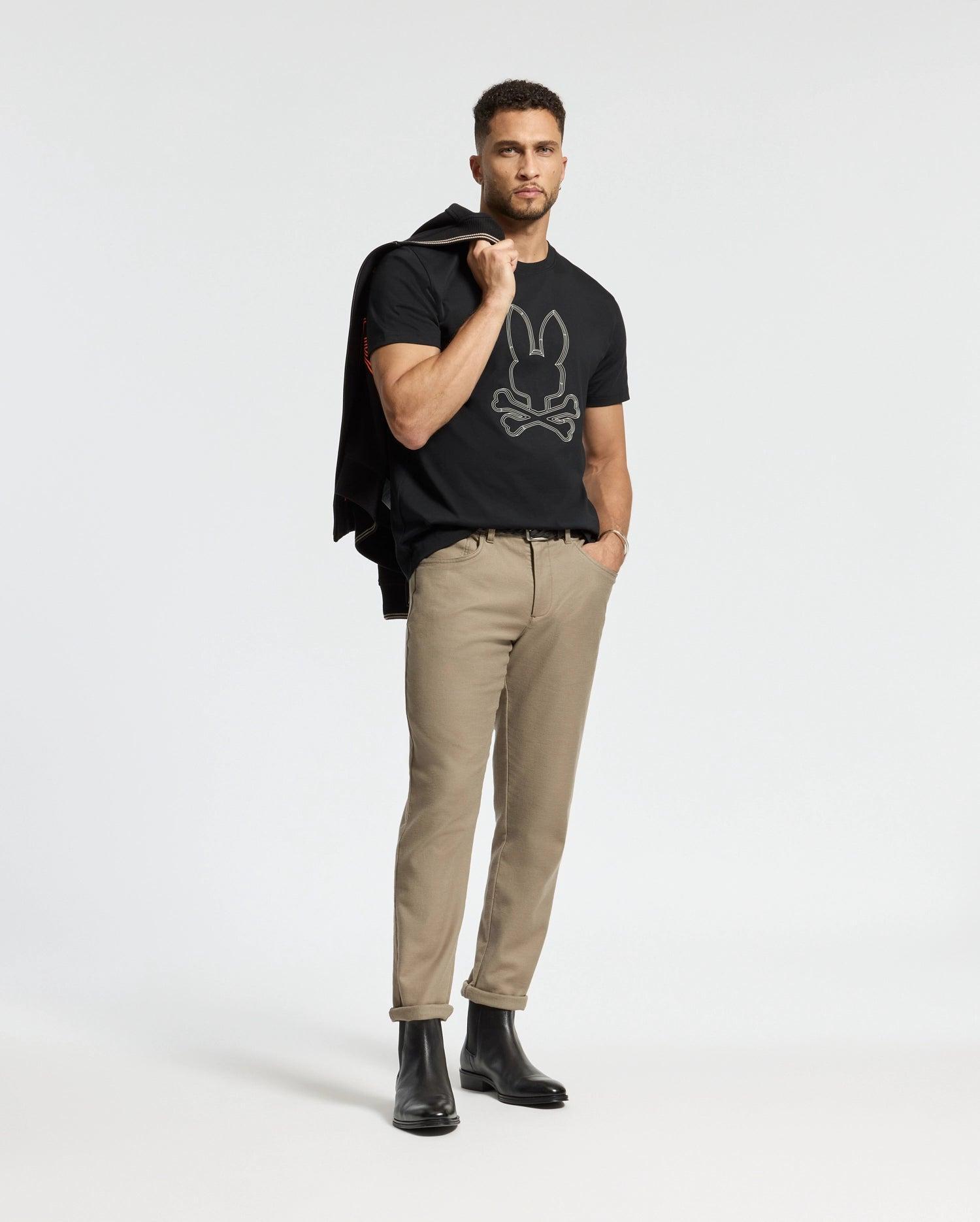 MENS MONARC FRONT BUNNY GRAPHIC TEE - B6U211E200 Male Product Image