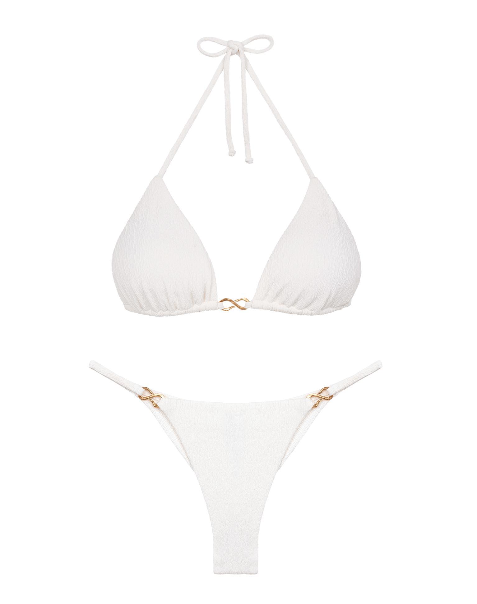 Firenze Solaro Tri Top - White Product Image