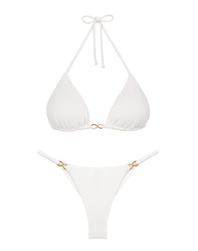 Firenze Solaro Tri Top - White Product Image