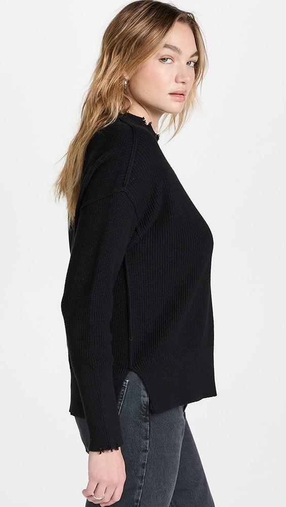 Pistola Denim Darya Oversized Crewneck Pullover | Shopbop Product Image
