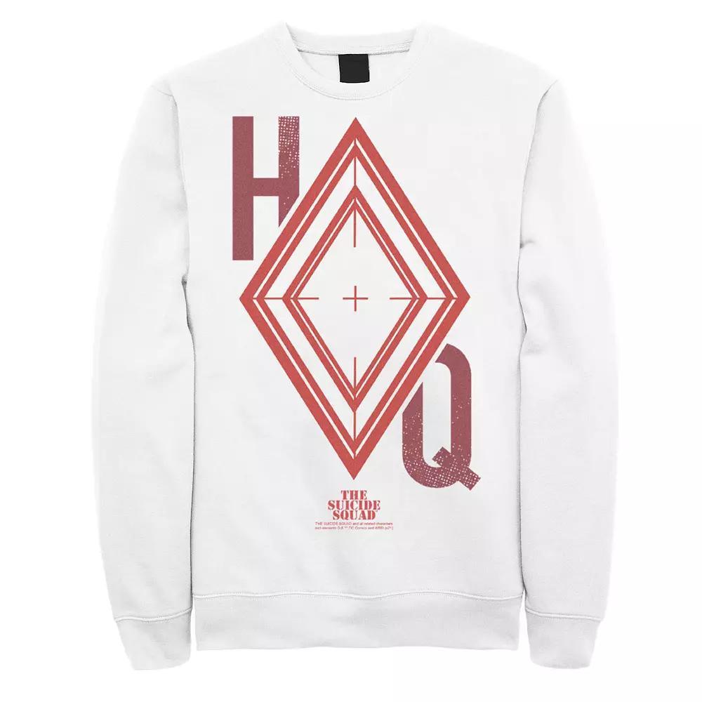 Men's The Suicide Squad HQ Target Sweatshirt, Size: Small, White Product Image