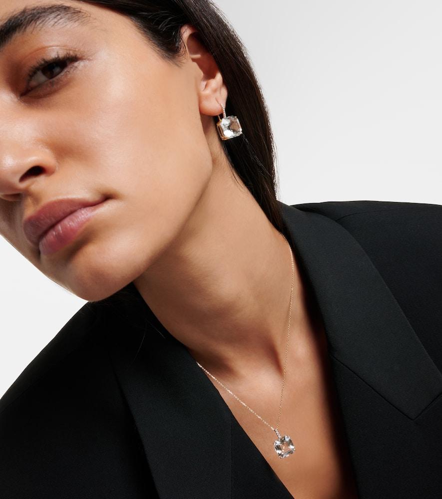 MATEO 14kt Gold Necklace With Topaz And Diamonds Product Image