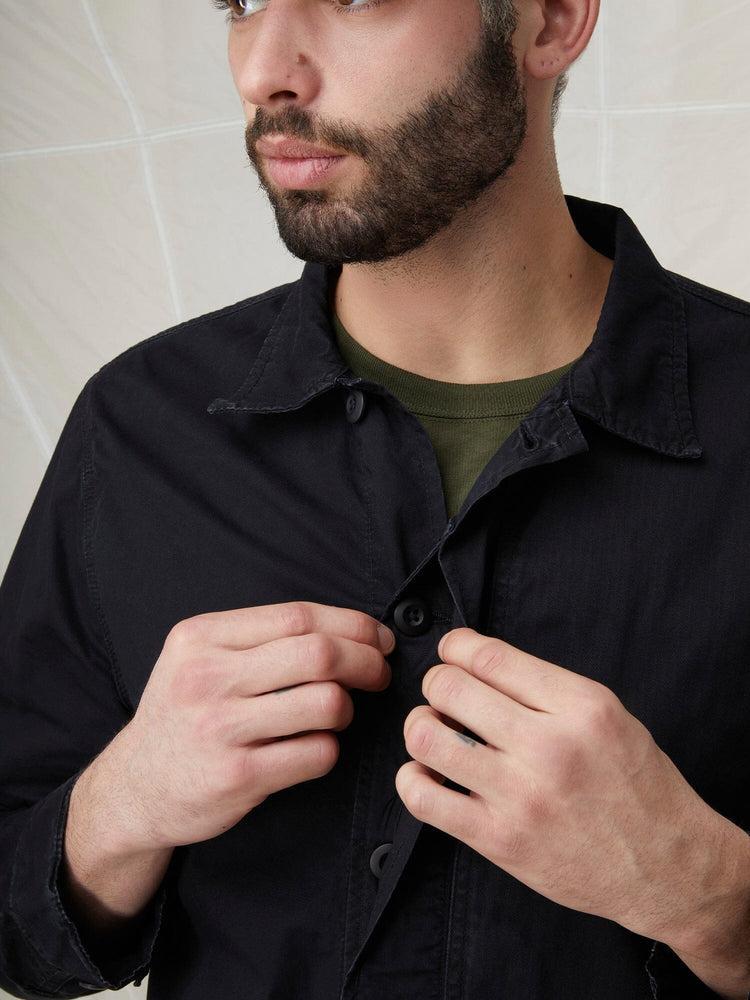 CONTRAST SHIRT JACKET (SEASONAL) Product Image
