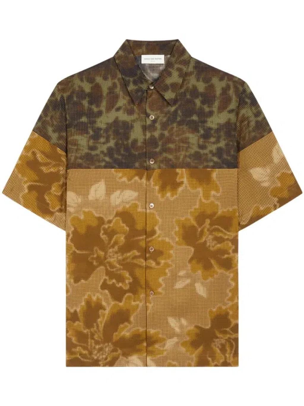 DRIES VAN NOTEN Shirts In Yellow Product Image