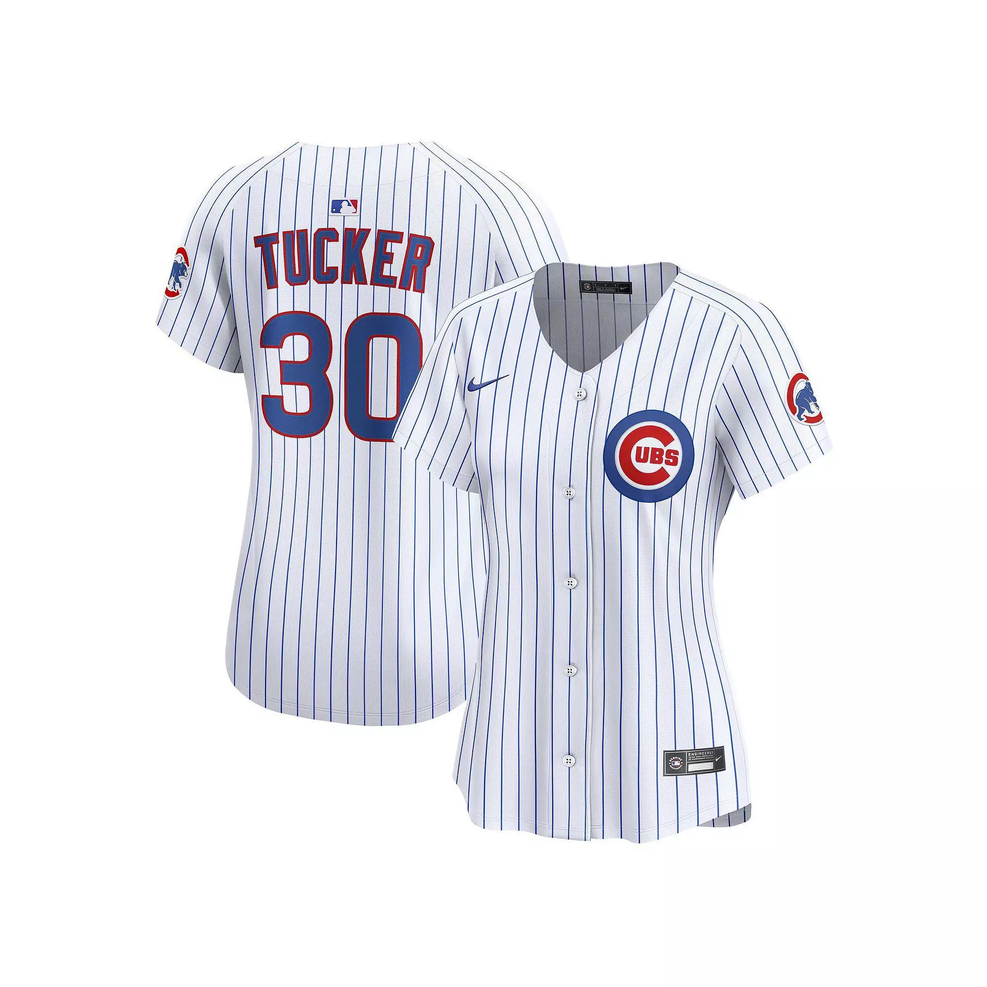 Women's Nike Kyle Tucker White Chicago Cubs Home Limited Player Jersey, Size: Small Product Image