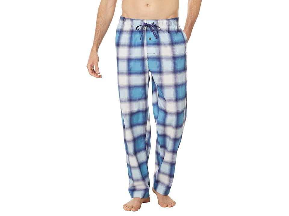 Tommy Bahama Pajama Bottom Long (Blue Plaid) Men's Pajama Product Image