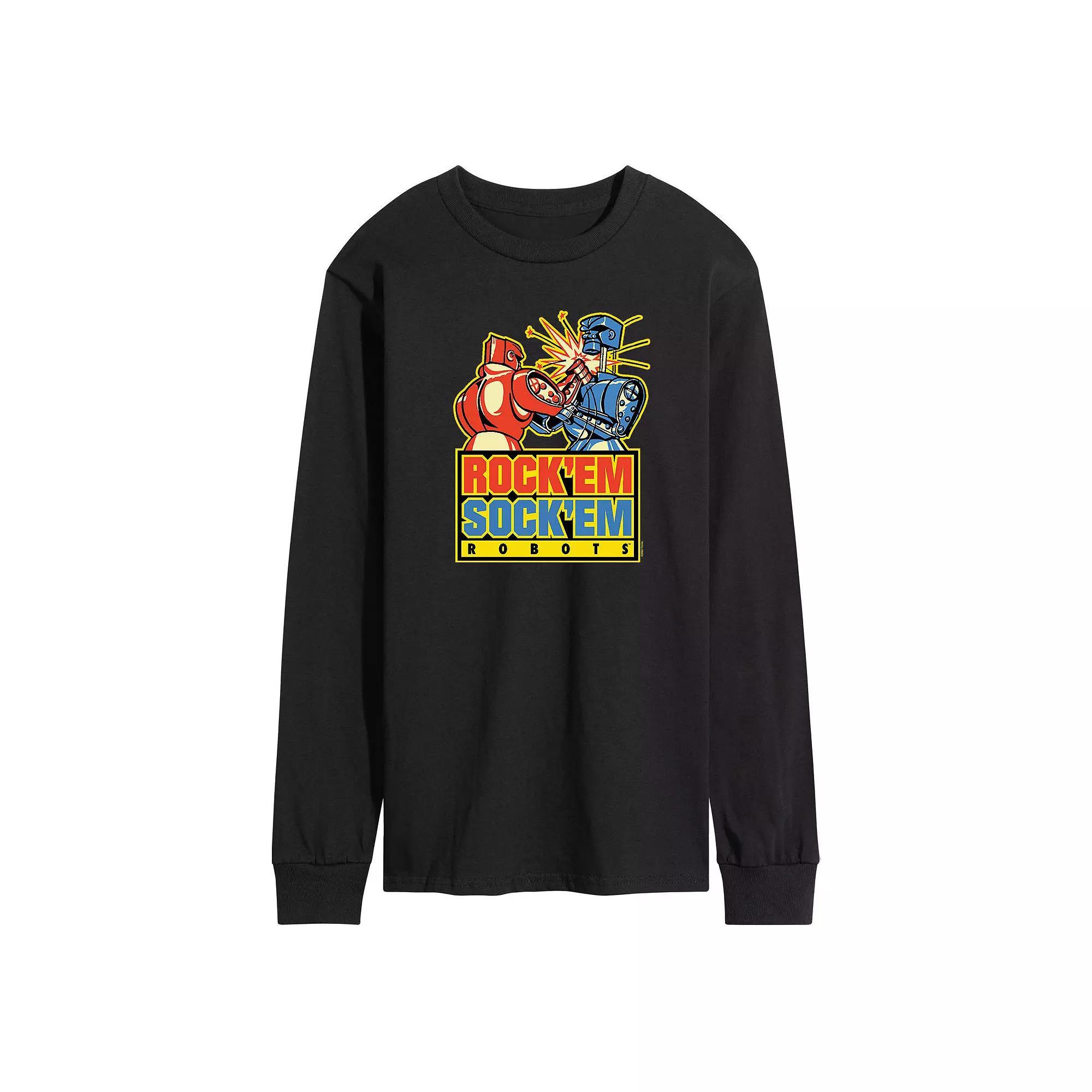 Mens Rock Em Sock Em Logo Tee Product Image
