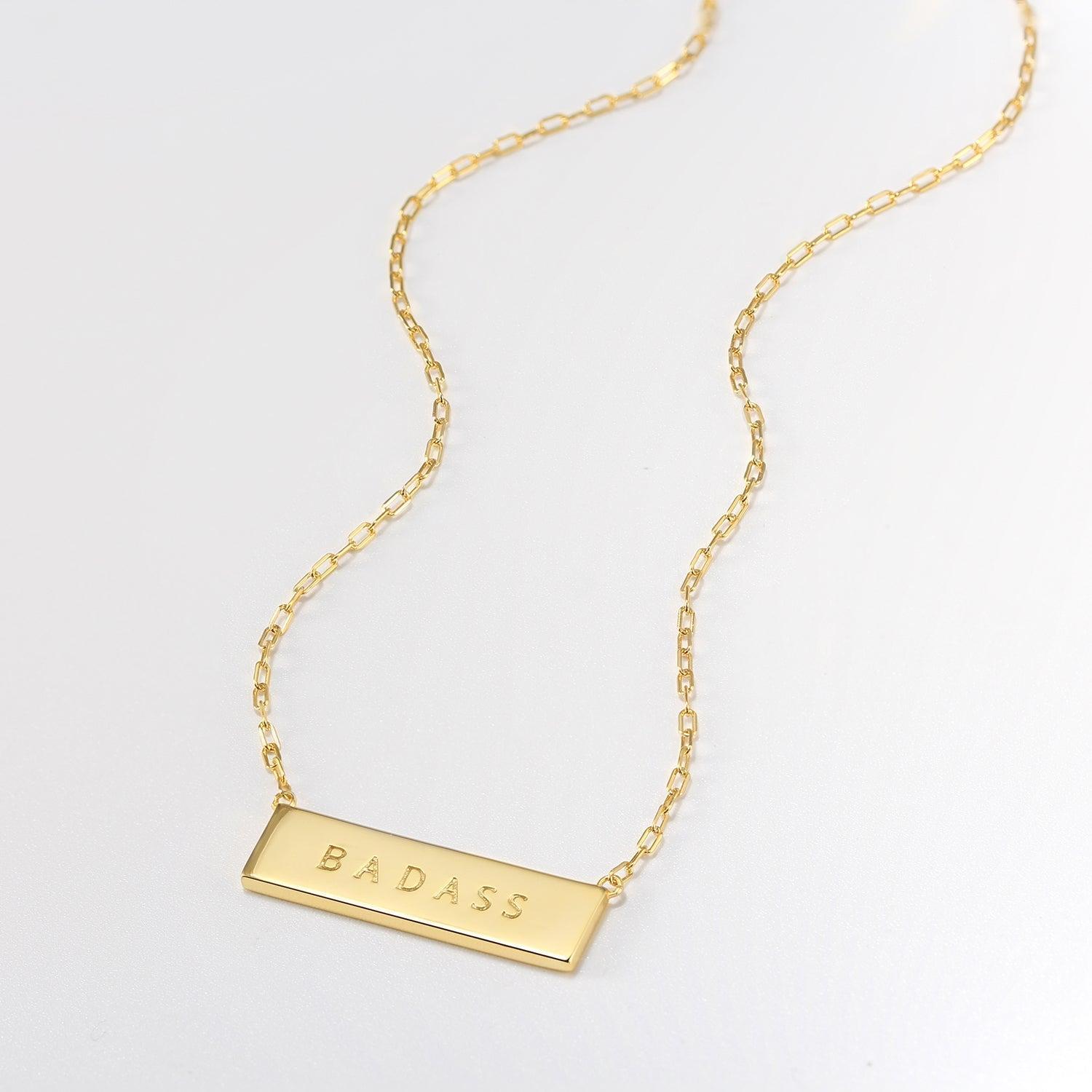 Touchstone You Got This ID Link Bracelet in Gold Product Image