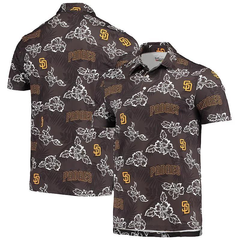 Men's Reyn Spooner Brown San Diego Padres Performance Polo, Size: Medium Product Image