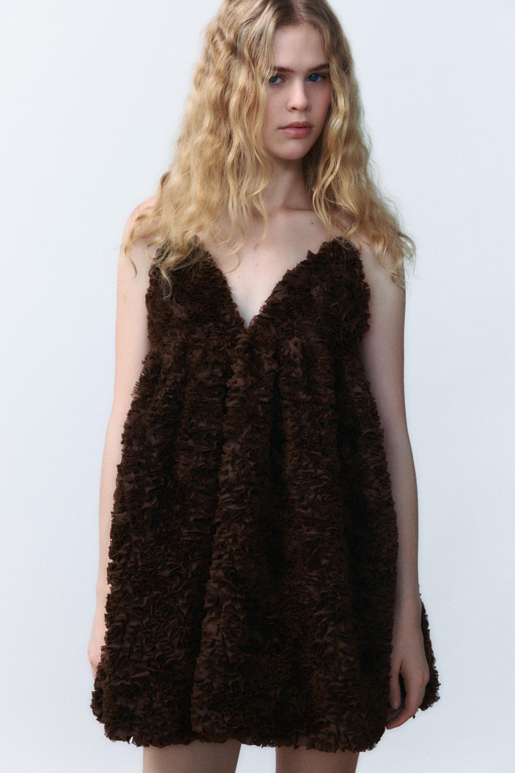 VOLUMINOUS MESH DRESS Product Image