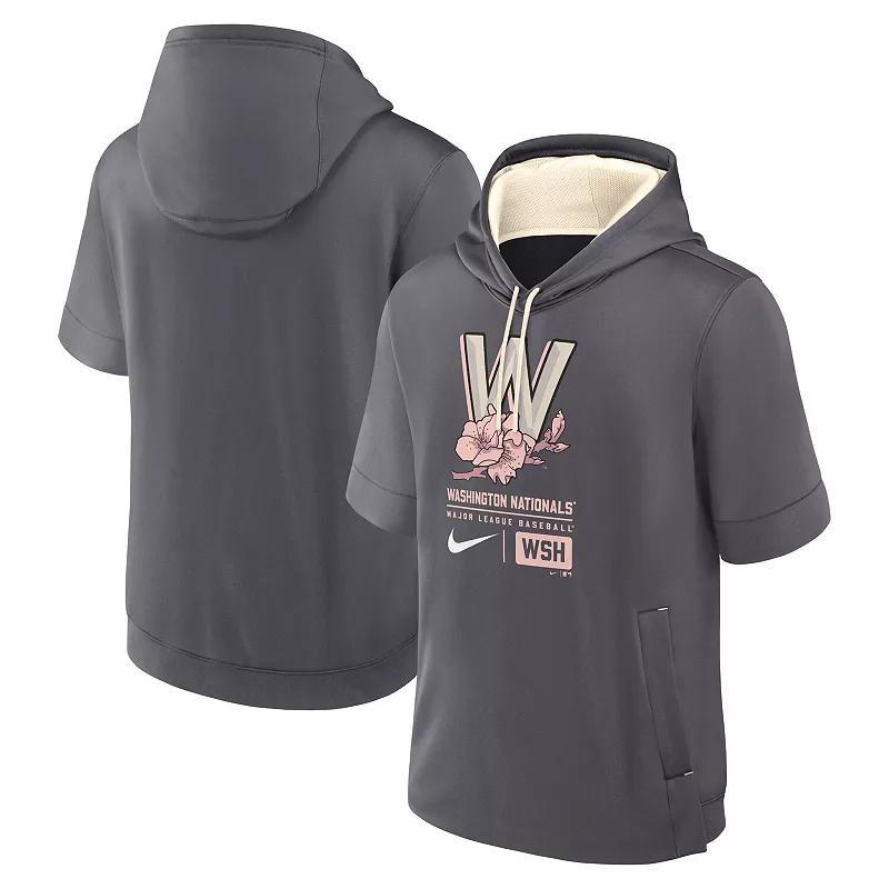 Men's Nike Black Chicago White Sox Tri Code Lockup Short Sleeve Pullover Hoodie, Size: 2XL Product Image
