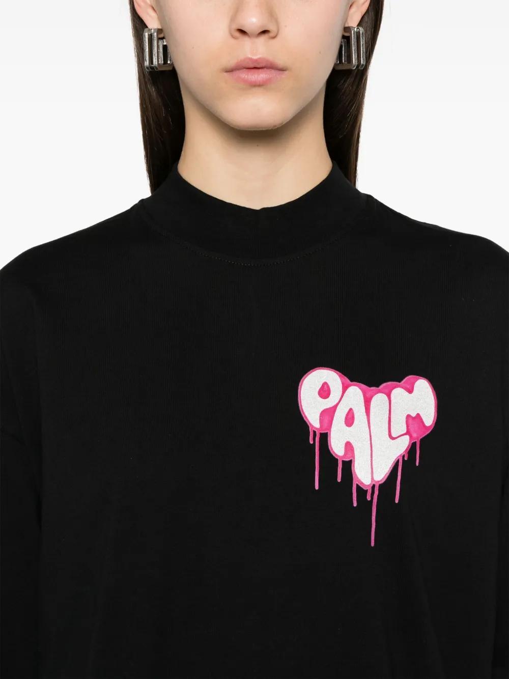 dripping-logo T-shirt Product Image