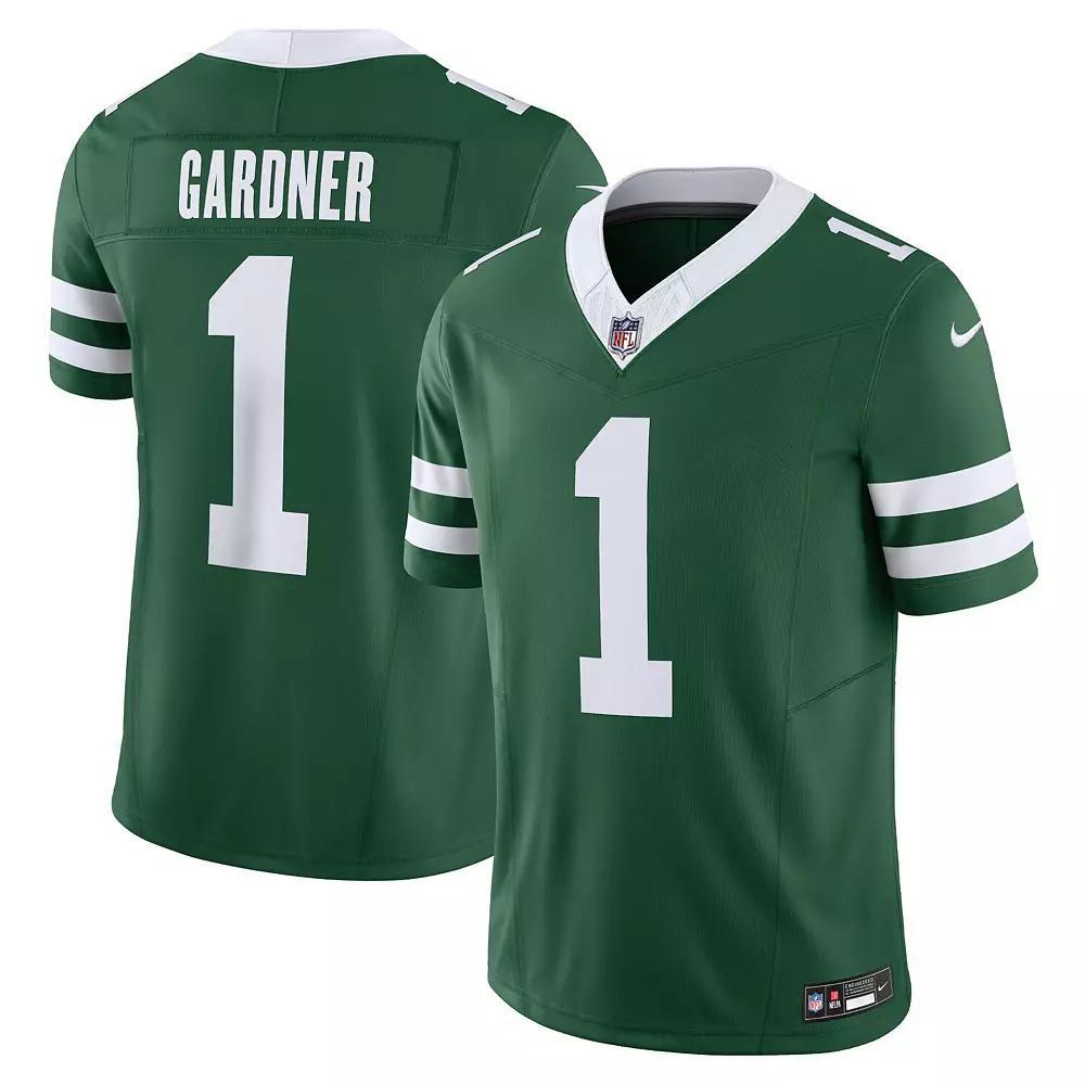 Men's Nike Ahmad Sauce Gardner Legacy Green New York Jets Vapor F.U.S.E. Limited Jersey, Size: 2XL Product Image