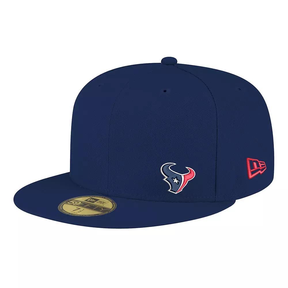 Men's New Era Navy Houston Texans Flawless 59FIFTY Fitted Hat, Size: 7 7/8, Blue Product Image