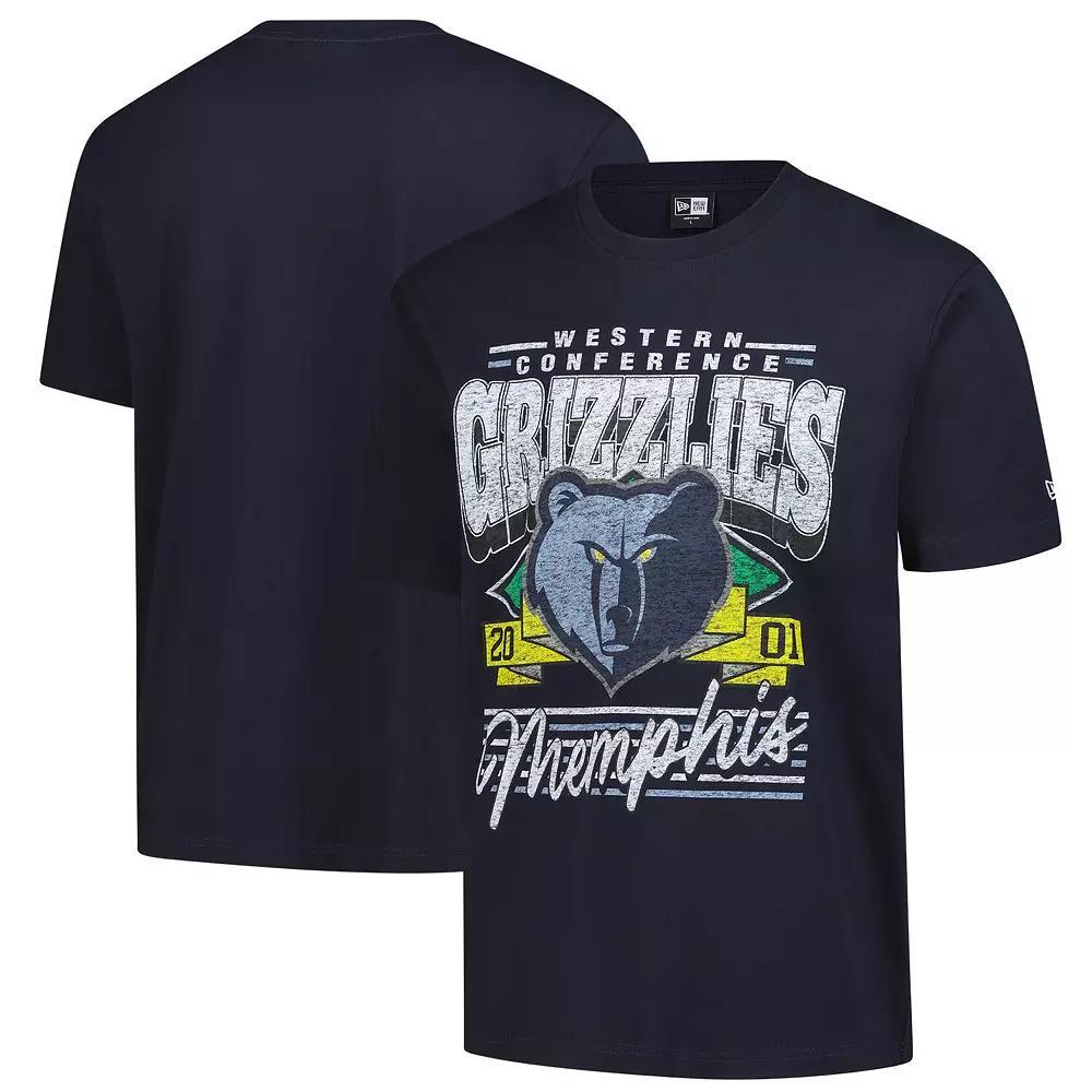 Men's New Era Black Memphis Grizzlies Sport Classics T-Shirt, Size: XL, Grz Black Product Image