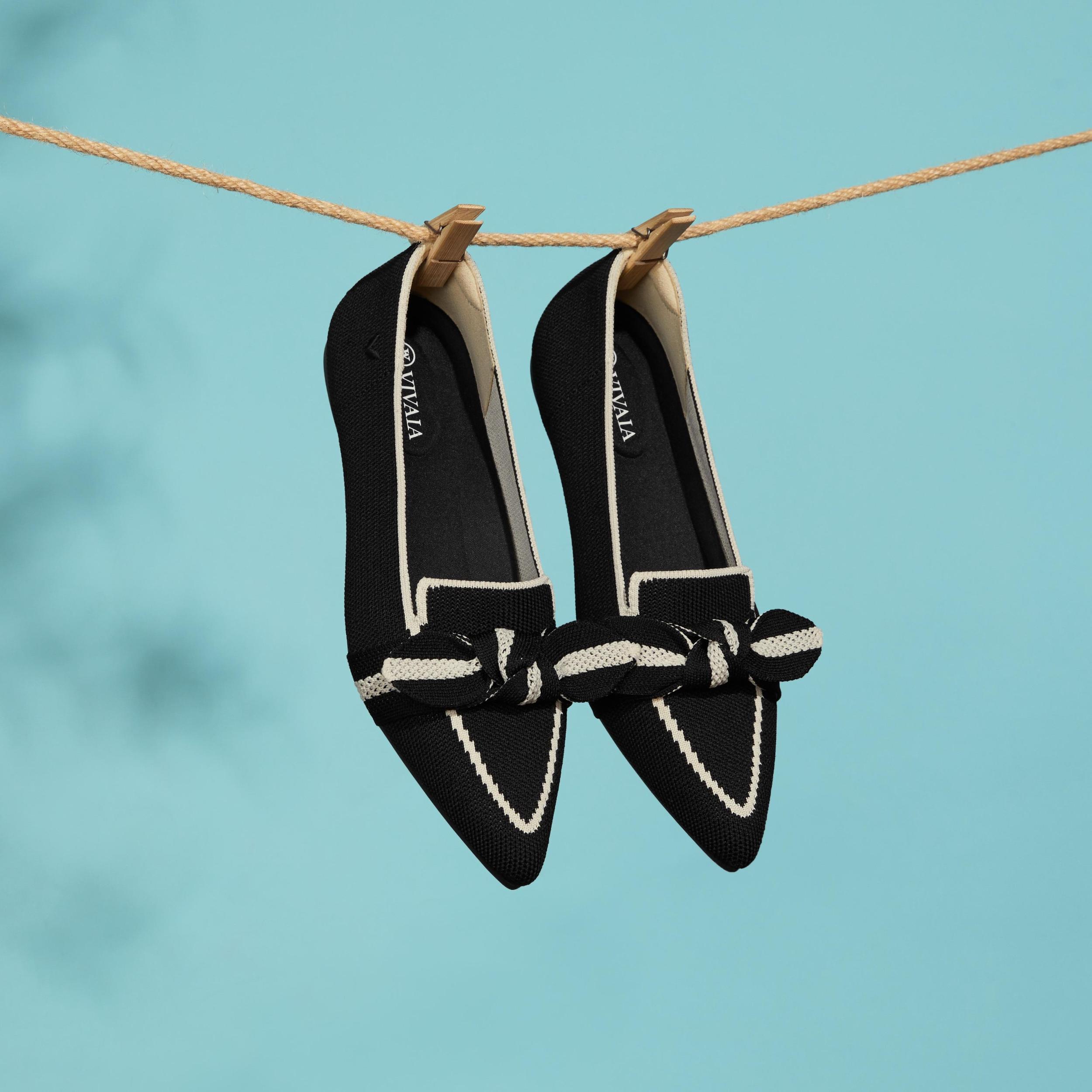 Pointed-Toe Bow Loafers (Michelle 2.0) Product Image