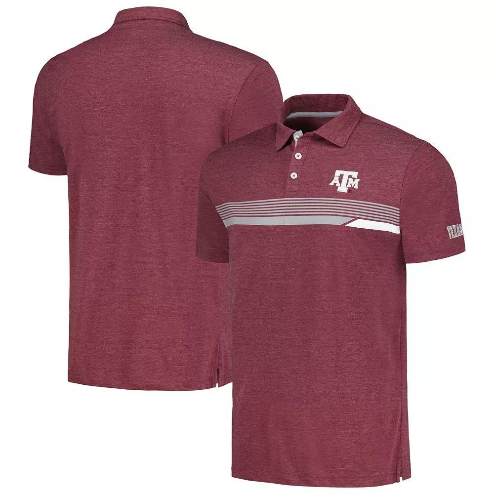 Men's Colosseum  Maroon Texas A&M Aggies No Problemo Polo, Size: 3XL, Red Product Image