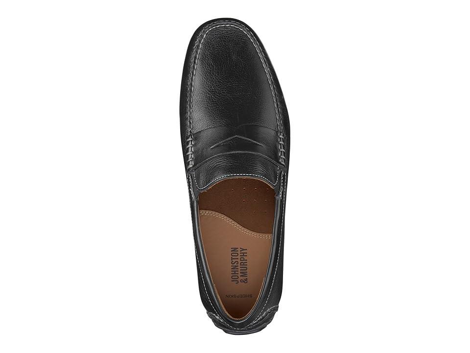 Johnston & Murphy Cort Penny Full Grain Leather) Men's Shoes Product Image