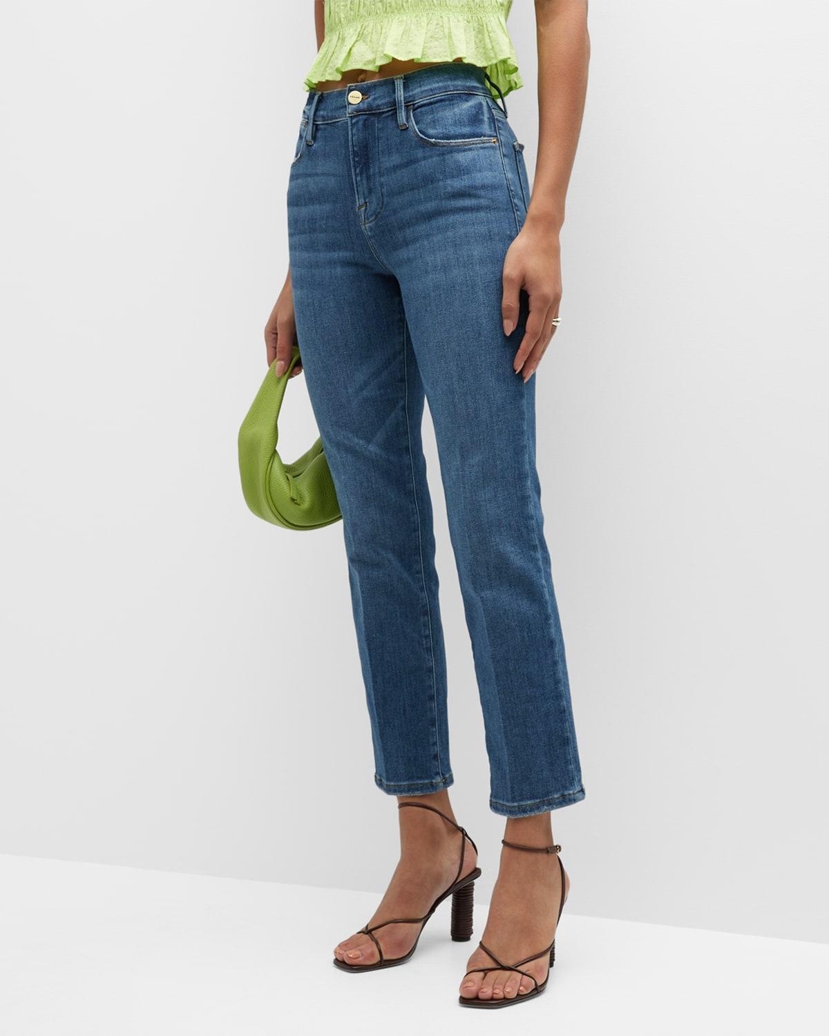 FRAME Le High Straight Jeans Bestia 31 Product Image