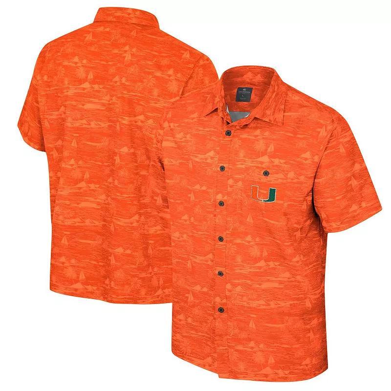 Men's Colosseum Purple Kansas State Wildcats Ozark Button-Up Shirt, Size: Medium Product Image