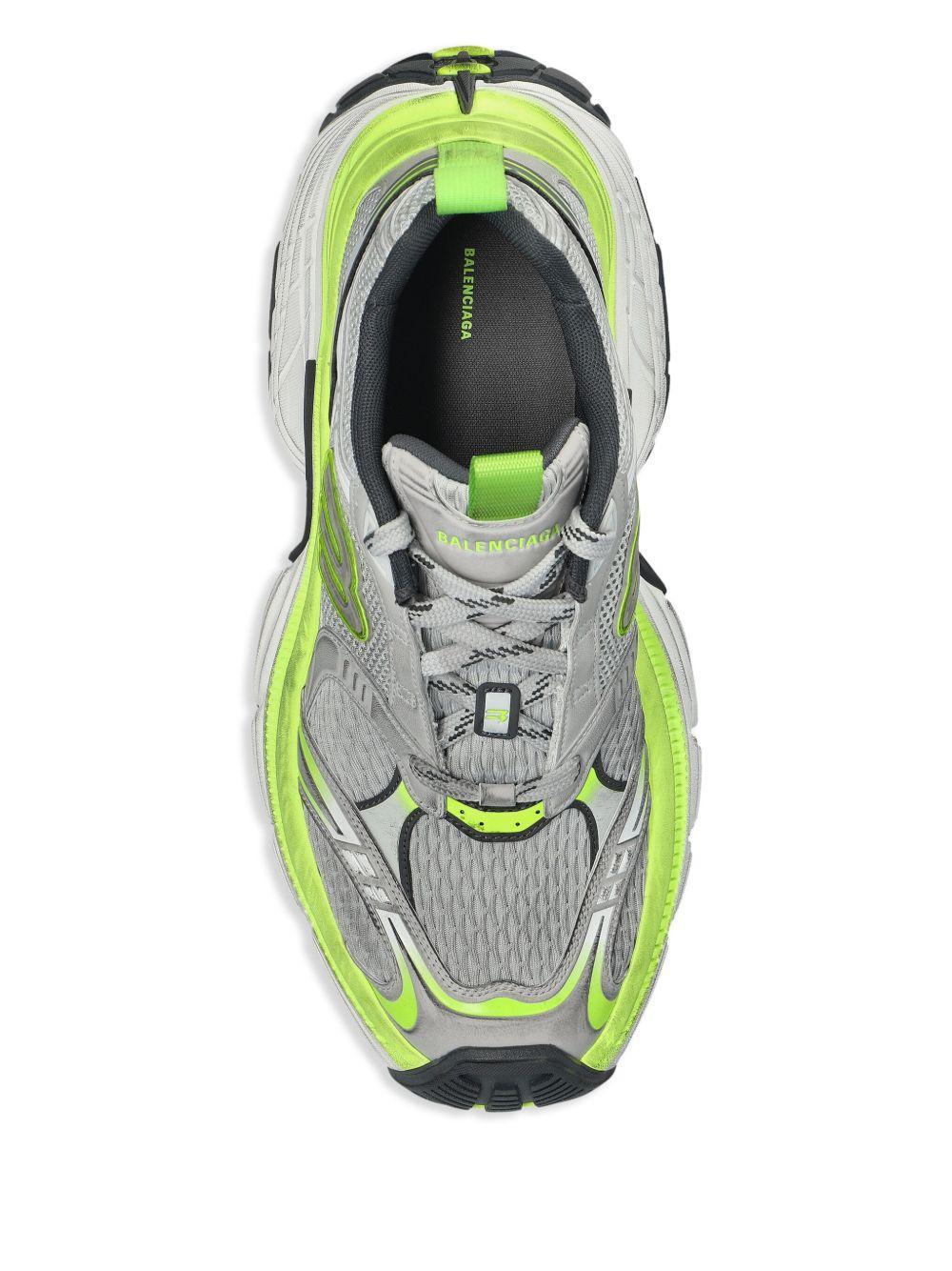 BALENCIAGA Multicolor Mesh And Rubber 6xl Sneakers In Multicolour Product Image