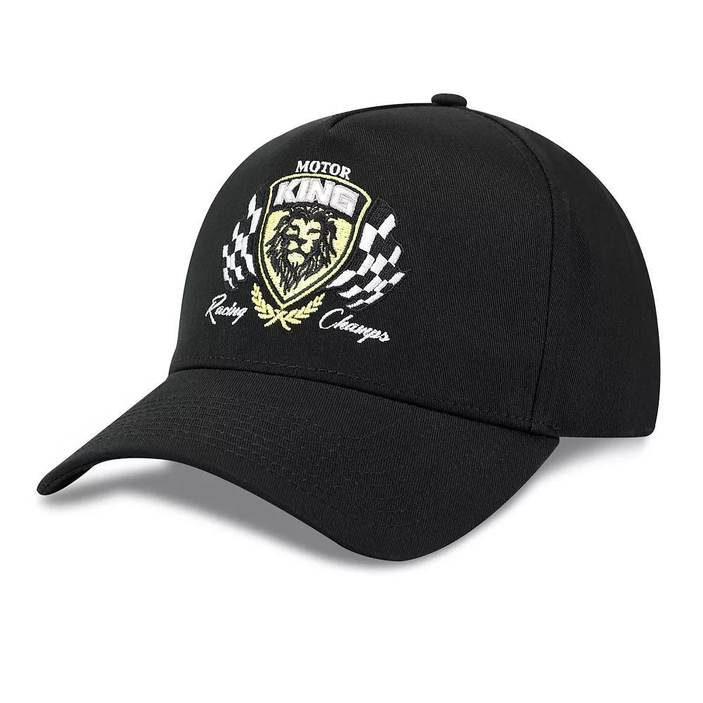Men's Wembley Motor King Embroidered Hat, Black Product Image