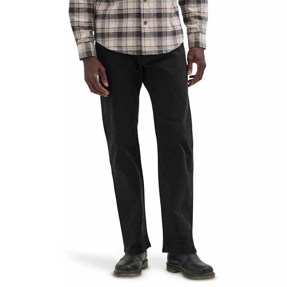 Mens Wrangler Peak Comfort Regular Fit Twill Pants Product Image