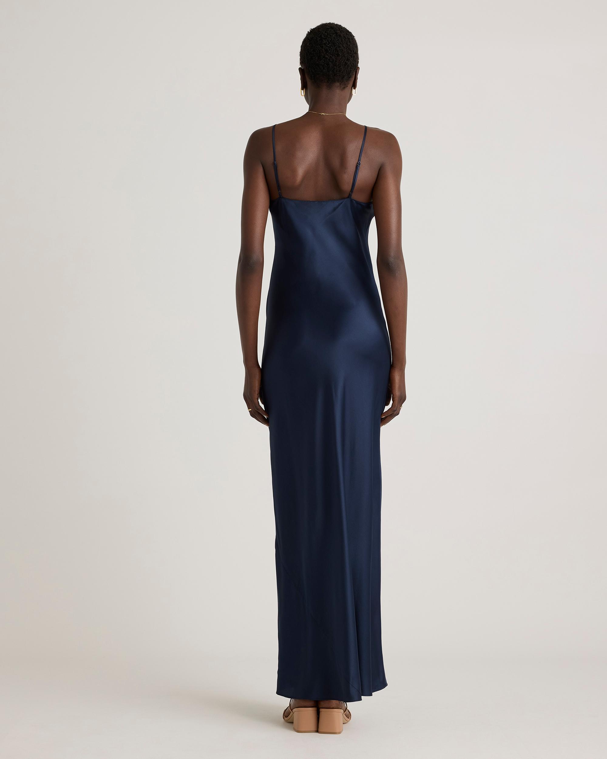 Quince | Women's Maxi Slip Dress Size XL, Mulberry Silk Product Image