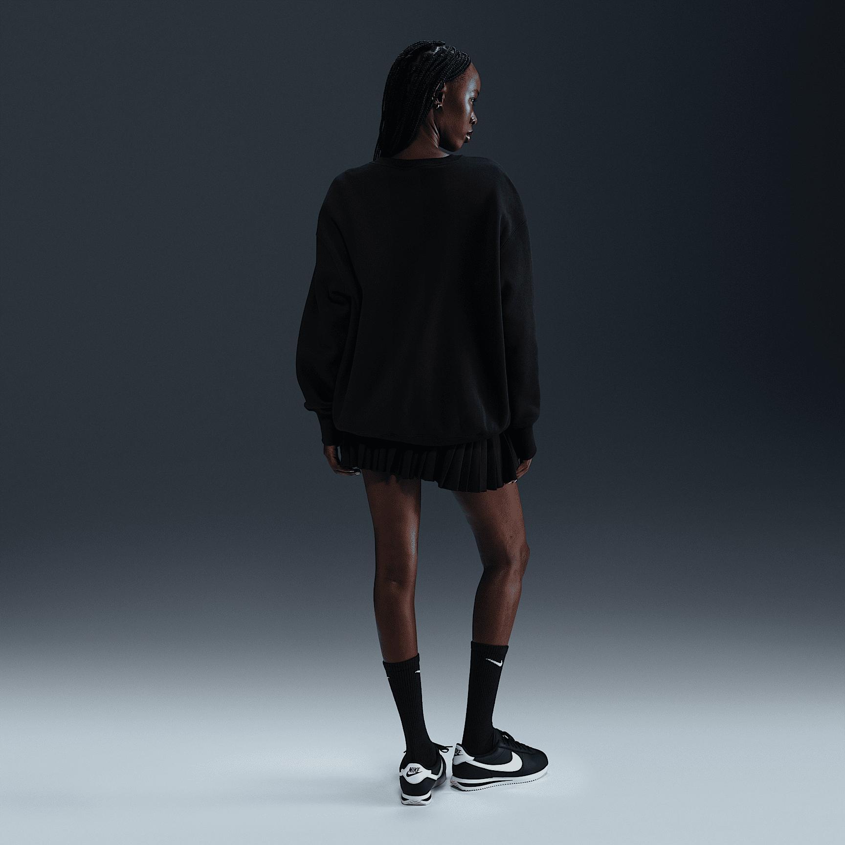 Nike Sportswear Phoenix Fleece Women's Oversized Crew-Neck Sweatshirt Product Image