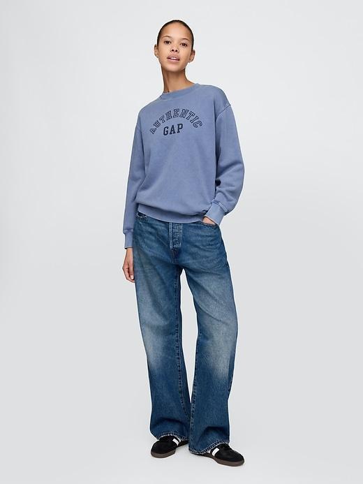 VintageSoft Gap Logo Tunic Sweatshirt Product Image