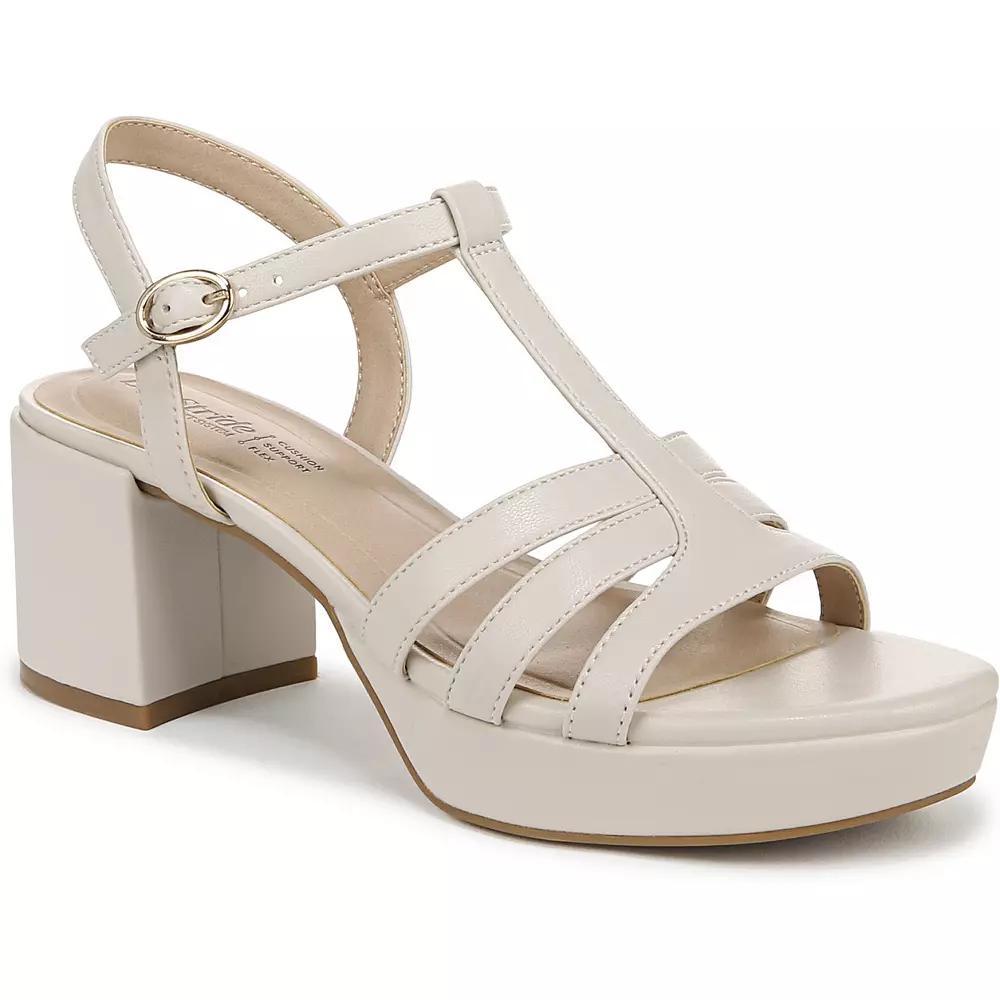 LifeStride Rio Women's Strappy Dress Sandals, Size: 9, Ivory Product Image