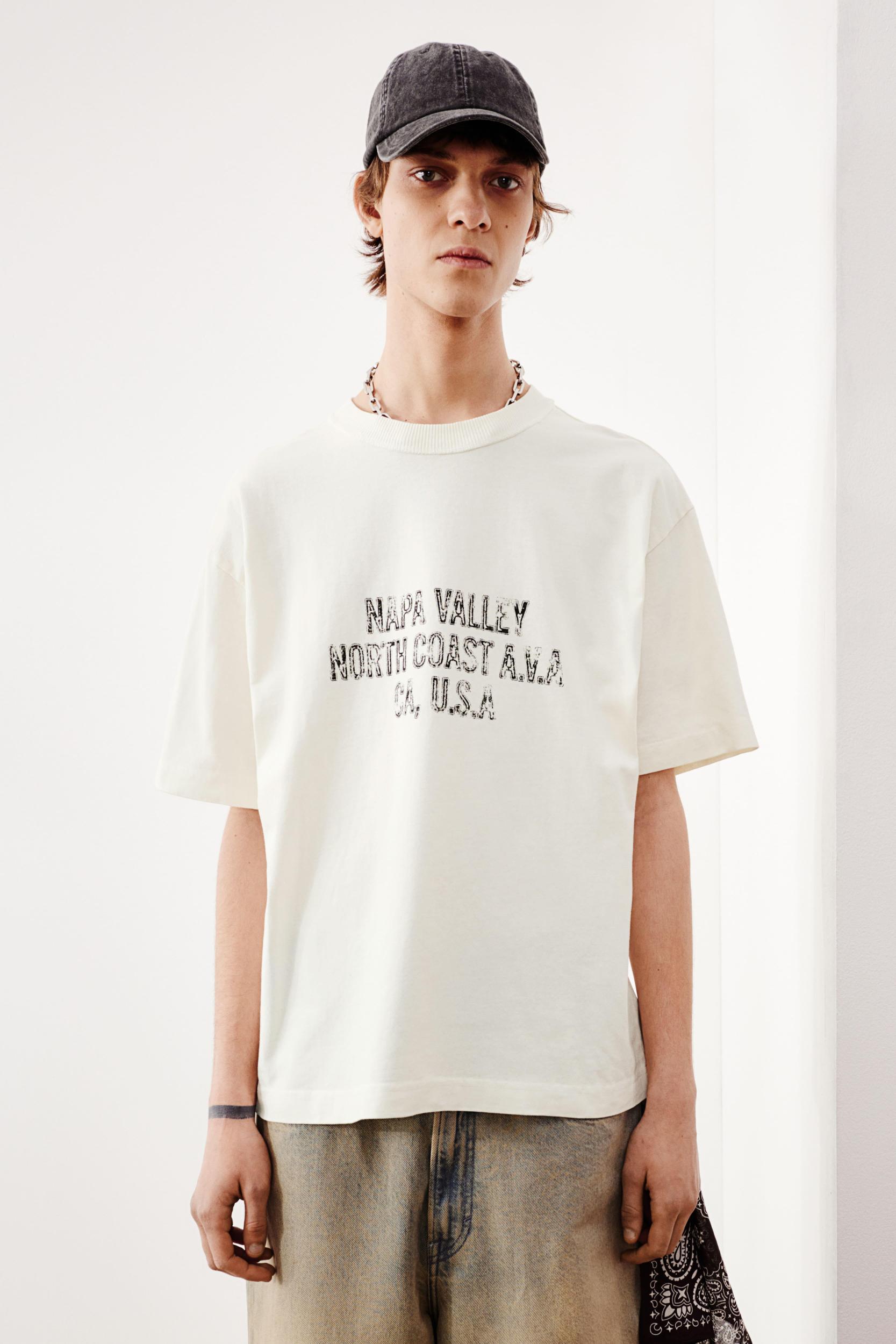 Loose-Fit Printed T-Shirt Product Image