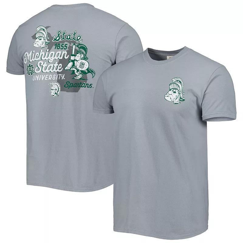 Men's Graphite Michigan State Spartans Vault State Comfort T-Shirt, Size: 2XL, Dark G Product Image