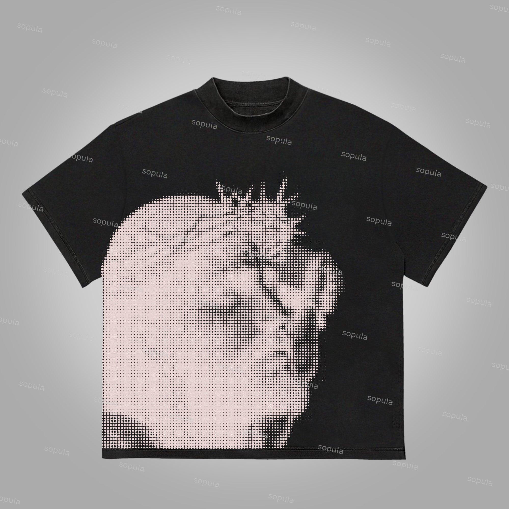 Sopula Jesus Outlet Printing Graphics Cotton T-Shirt Product Image